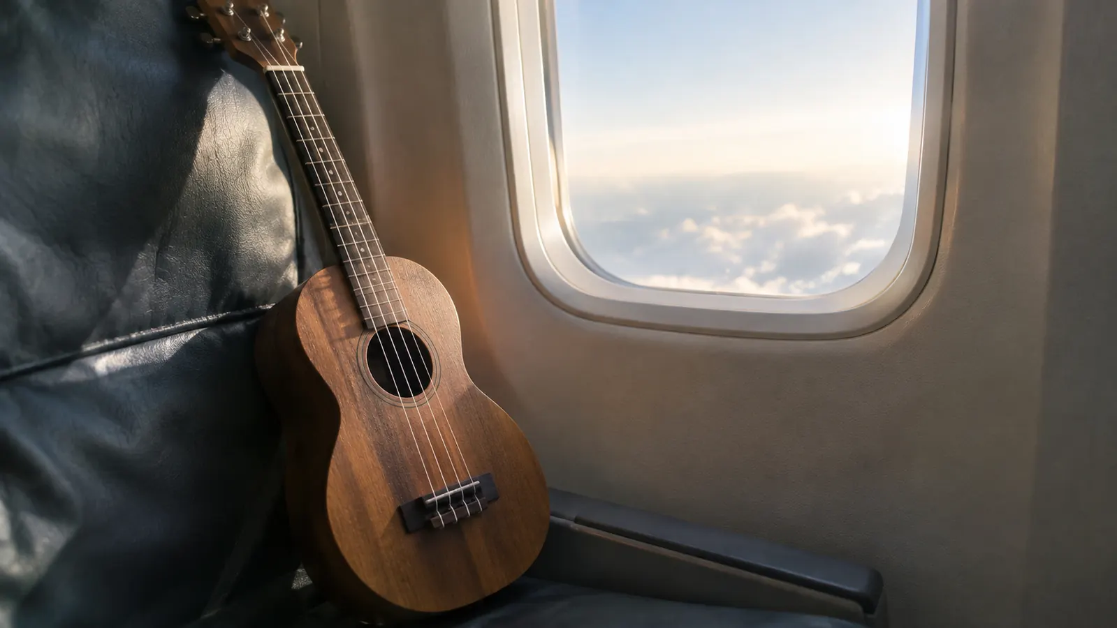 Donner Concert Ukulele vs a Carbon Fiber Travel Ukulele